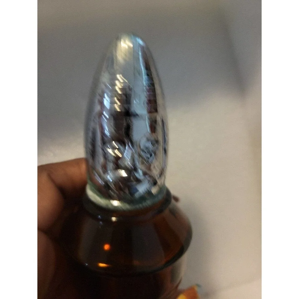 Vintage Avon Bottle Bishop Chess Piece Amber Aftershave Perfume Cologne - Picture 5 of 8